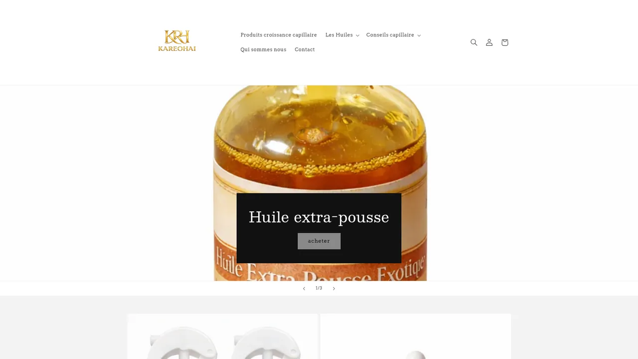 Screenshot de Kareohai Cosmétique