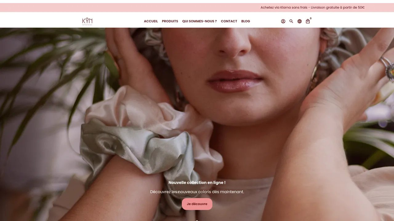 Screenshot de keepyournatural.com