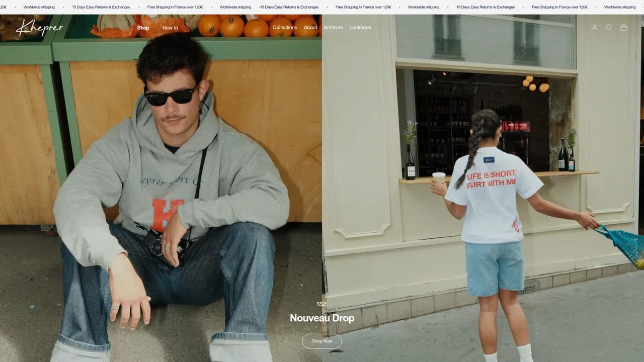 Aperçu du site Kheprer