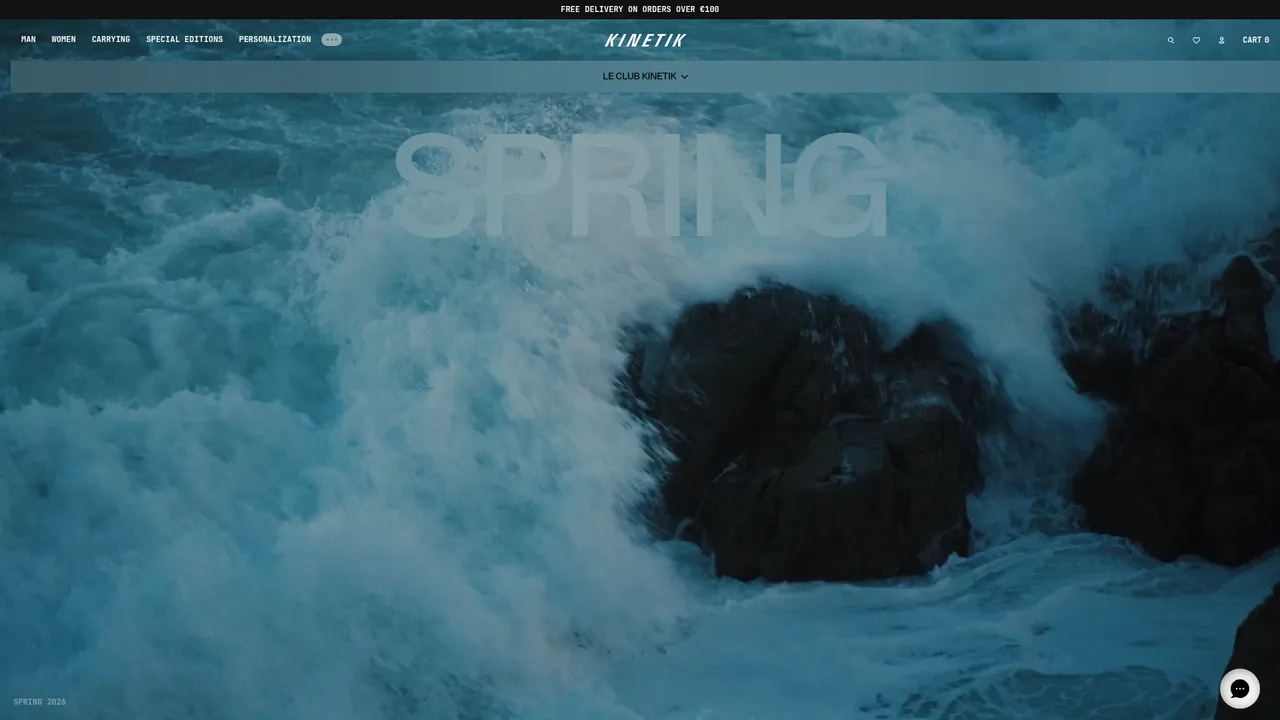 Screenshot de kinetikadrenalink.com