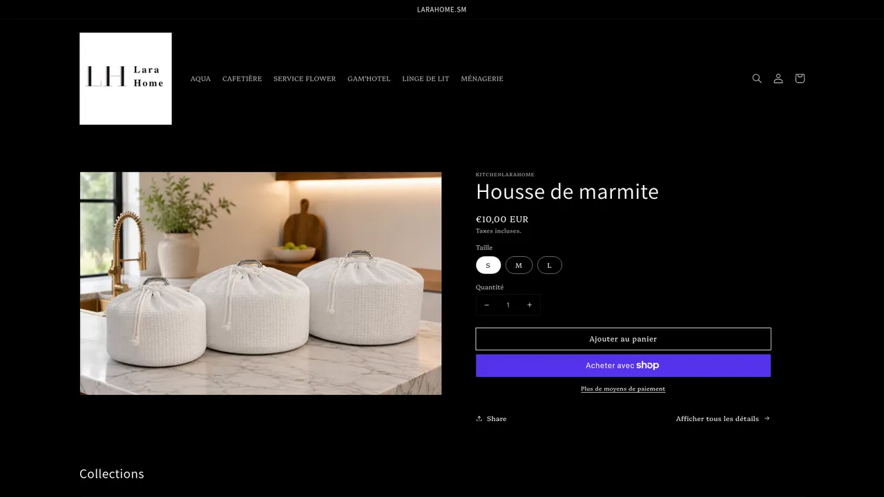 Screenshot de KITCHENLARAHOME