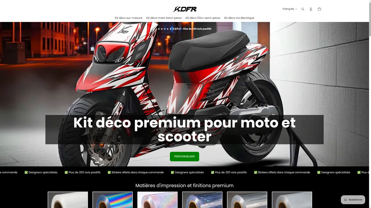 Aperçu du site kitdeco.fr