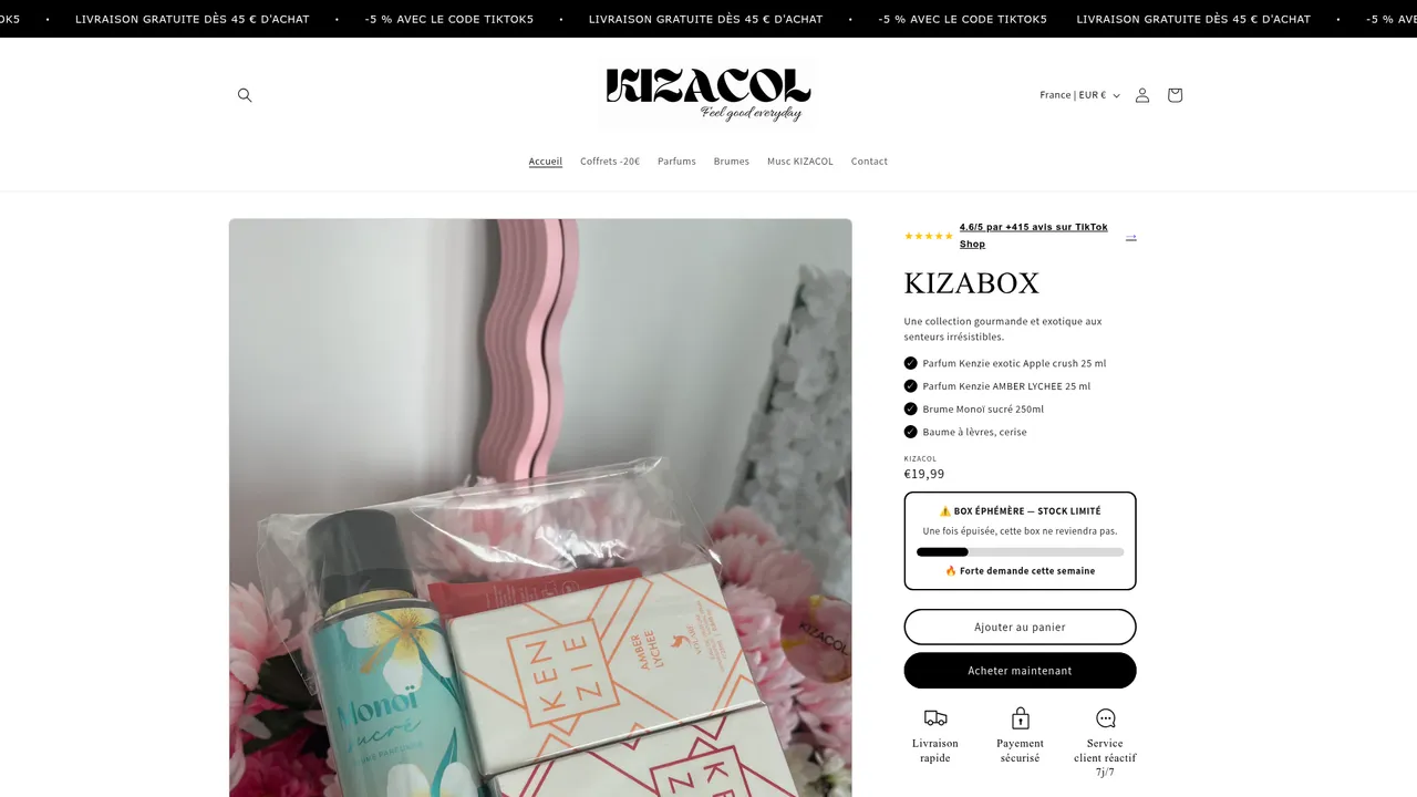 Screenshot de KIZACOL