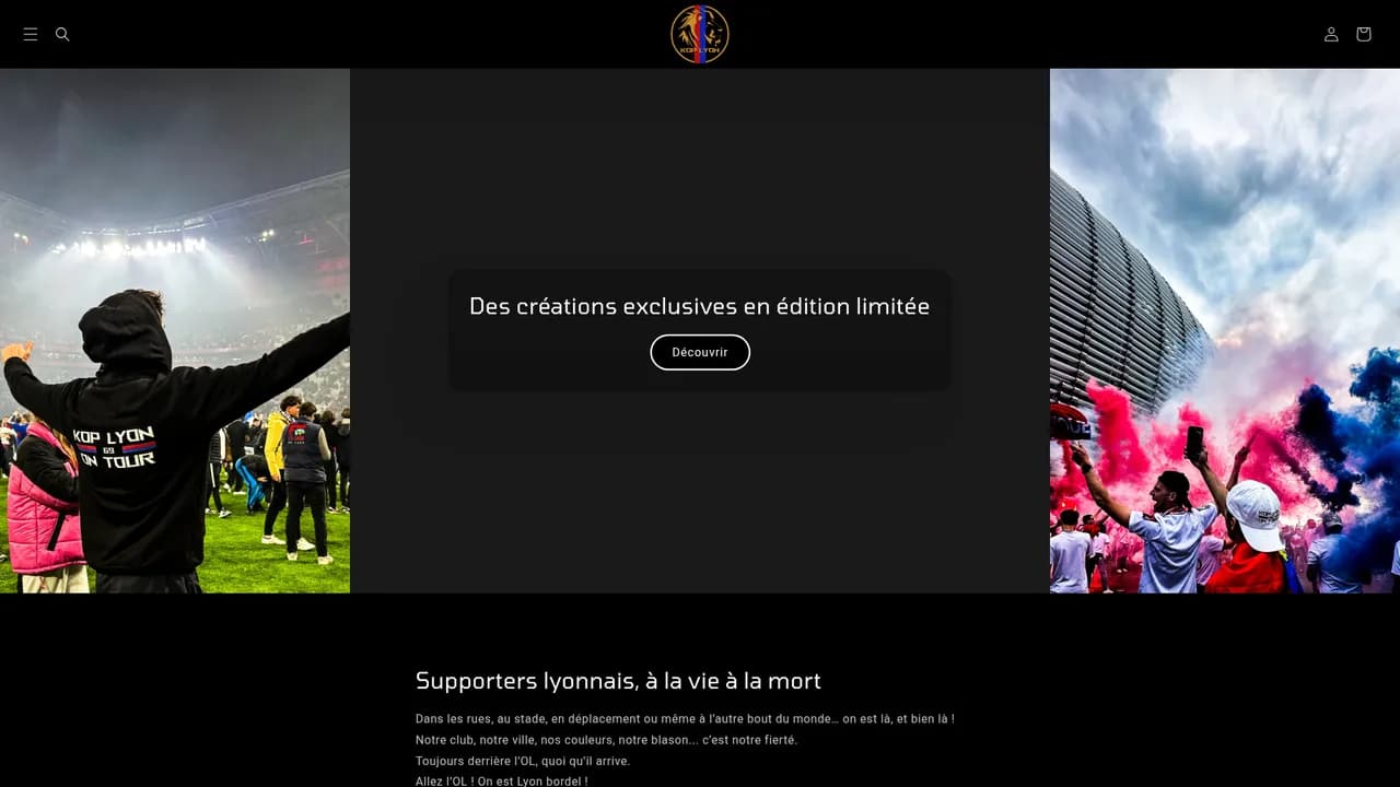 Screenshot de kop-lyon.store