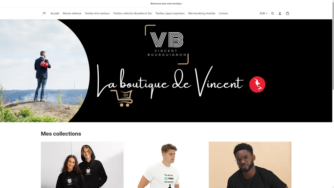 Screenshot de La boutique de Vincent