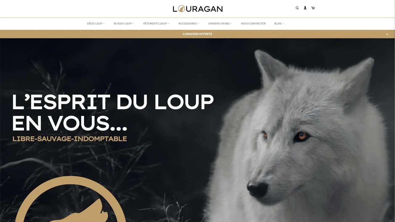Screenshot de La Boutique Louragan™