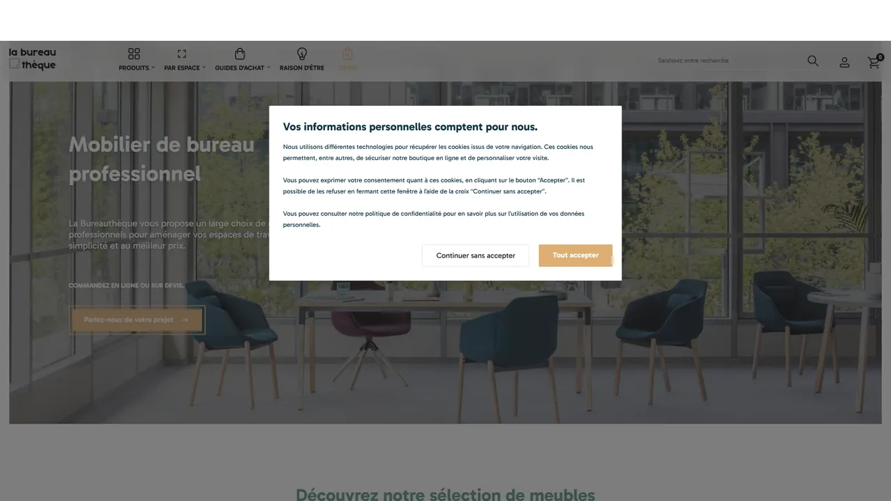 Screenshot de La Bureauthèque