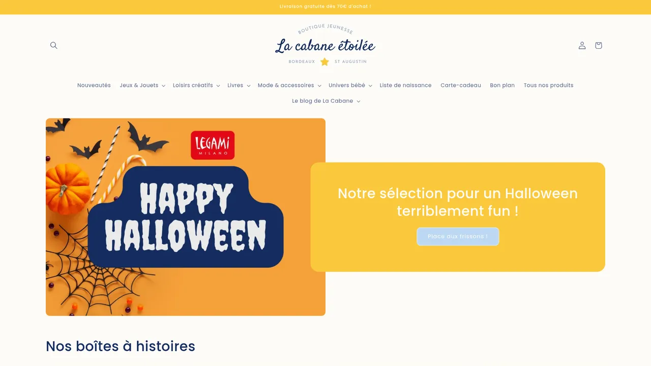 Screenshot de La cabane étoilée