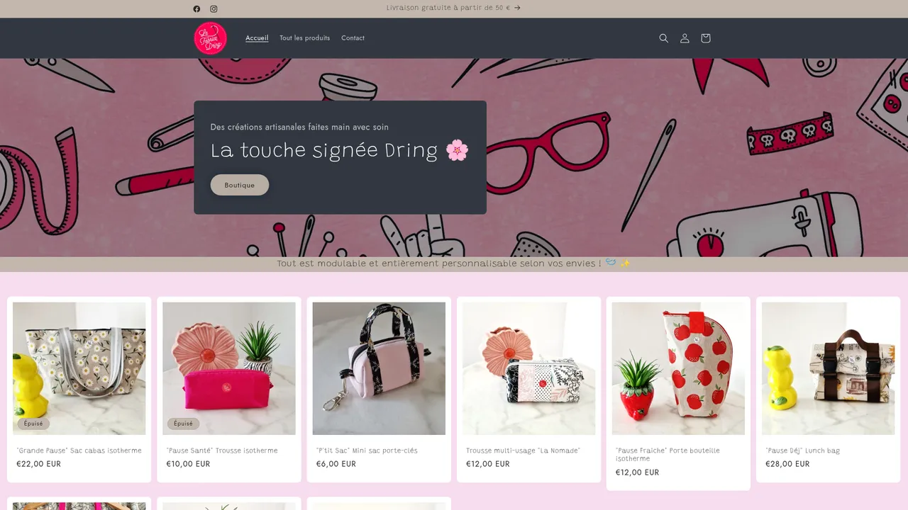 Aperçu du site La FabricaDring