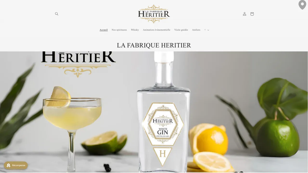 Screenshot de La Fabrique HERITIER