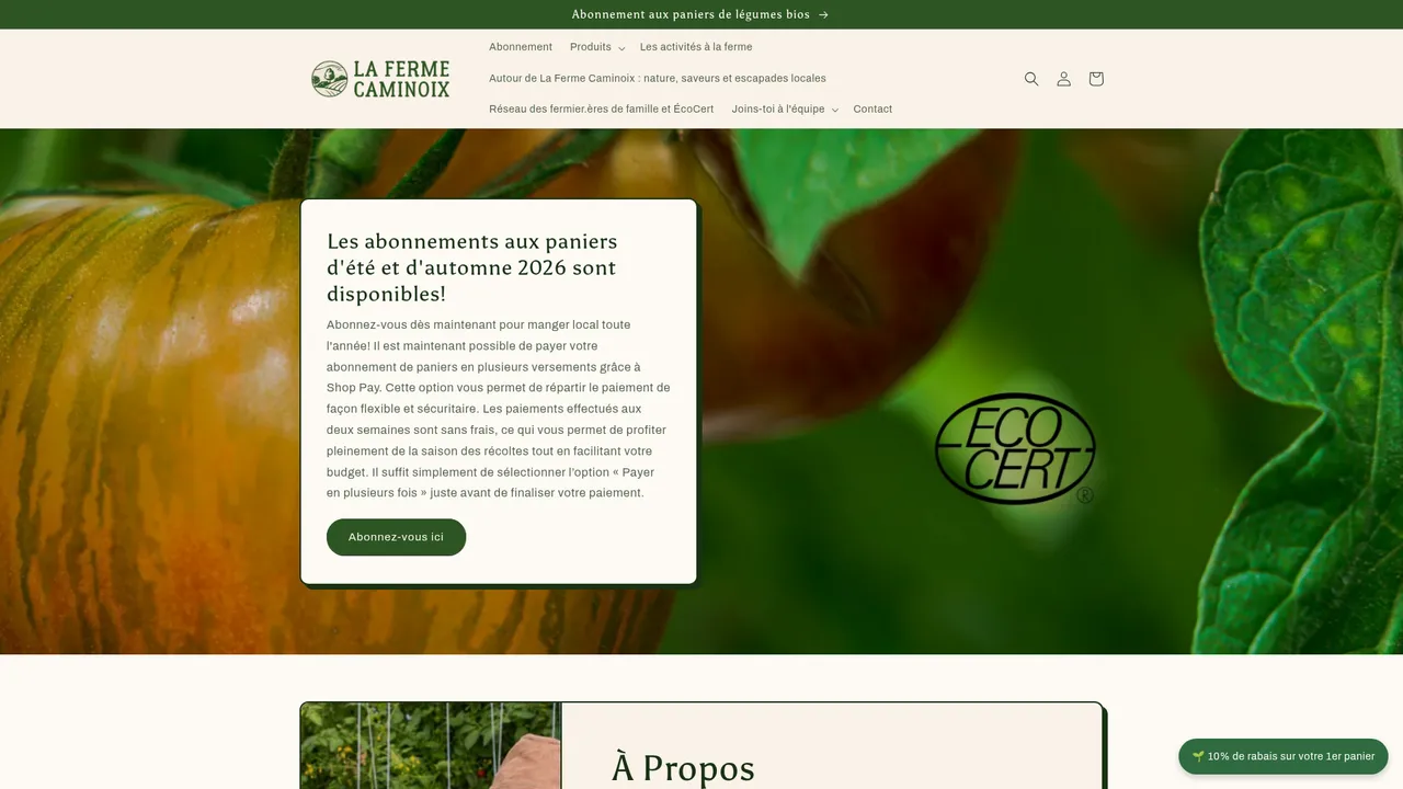 Screenshot de La Ferme Caminoix