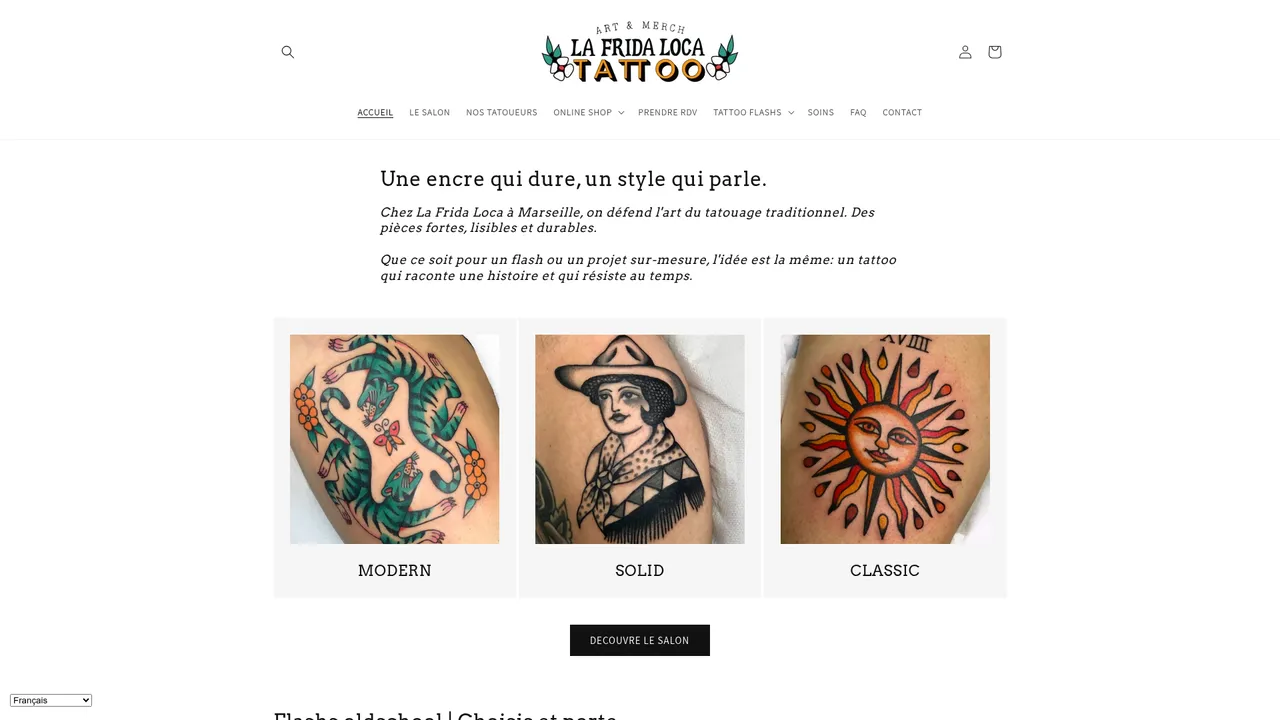 Screenshot de La Frida Loca Tattoo