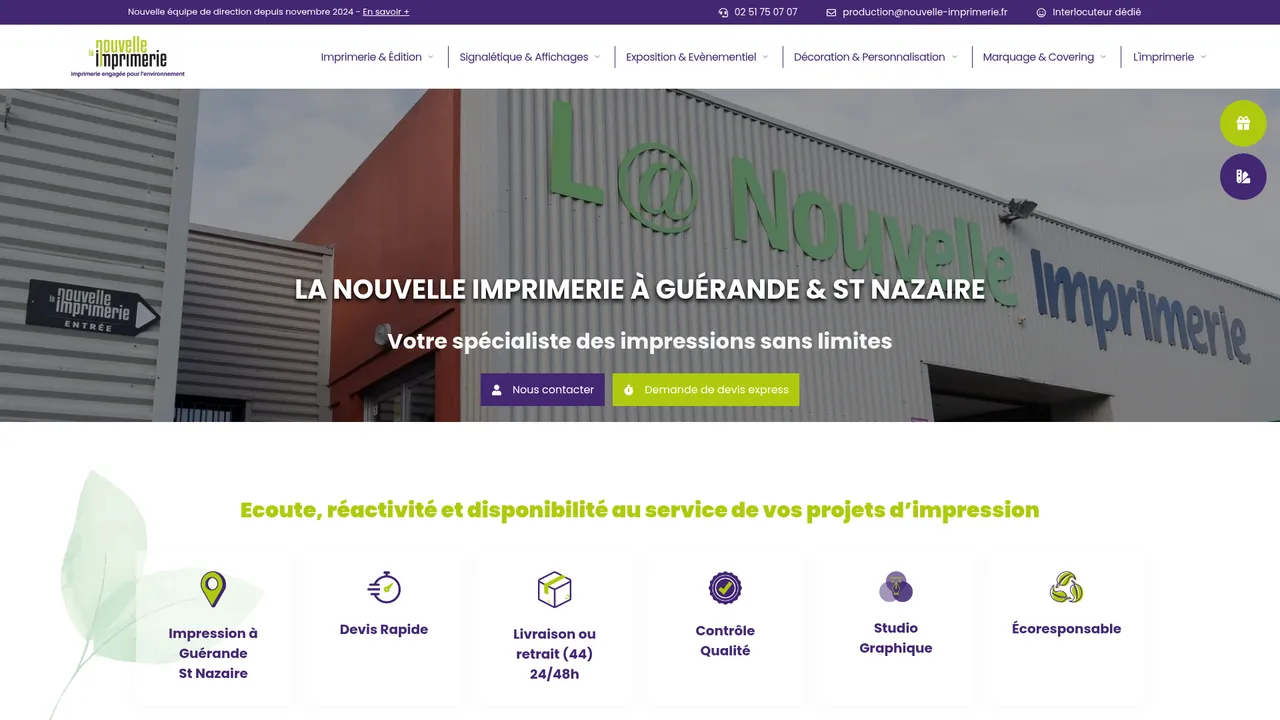 Screenshot de La nouvelle imprimerie