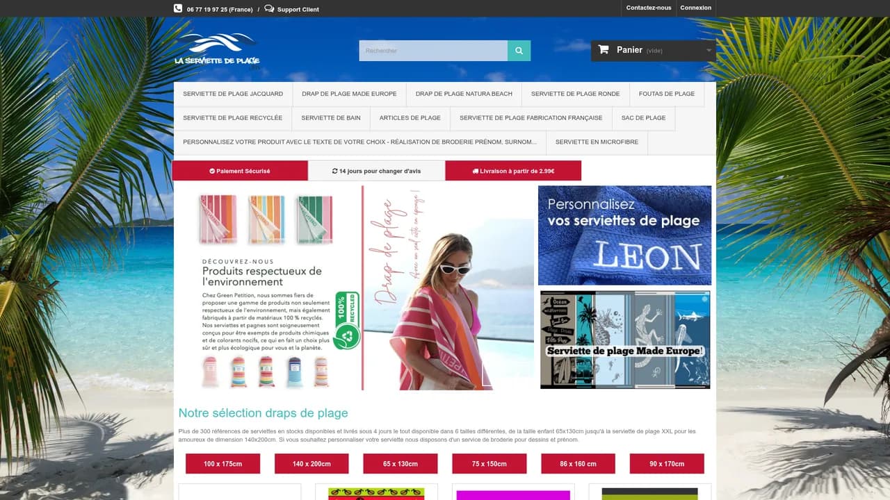 Screenshot de La serviette de plage