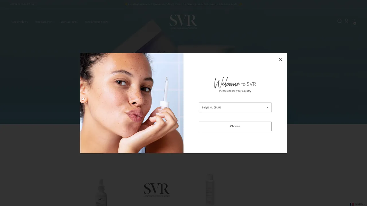 Screenshot de Laboratoire SVR Canada