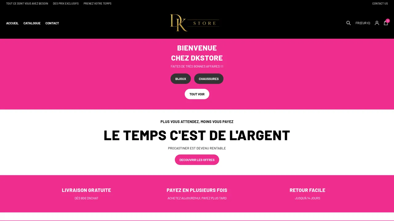 Screenshot de Labouderie.fr