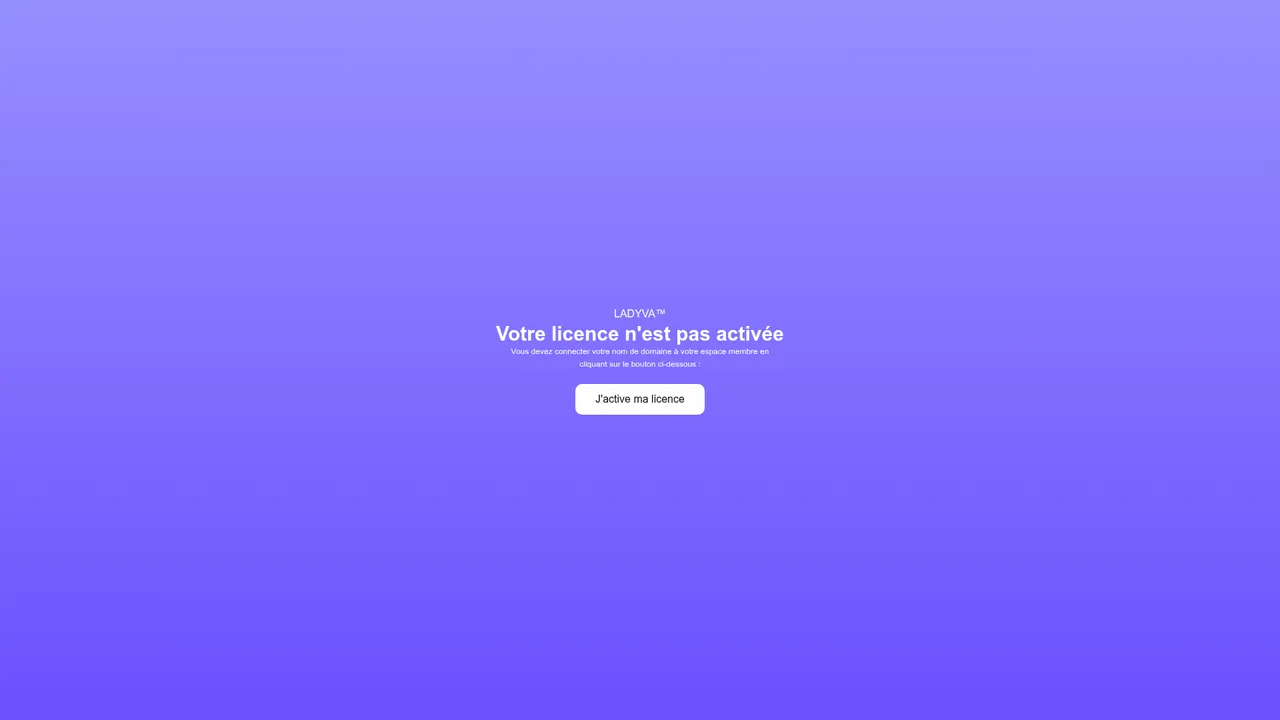 Aperçu du site Ladyva
