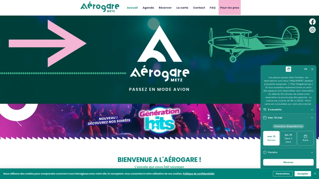 Screenshot de L'Aérogare