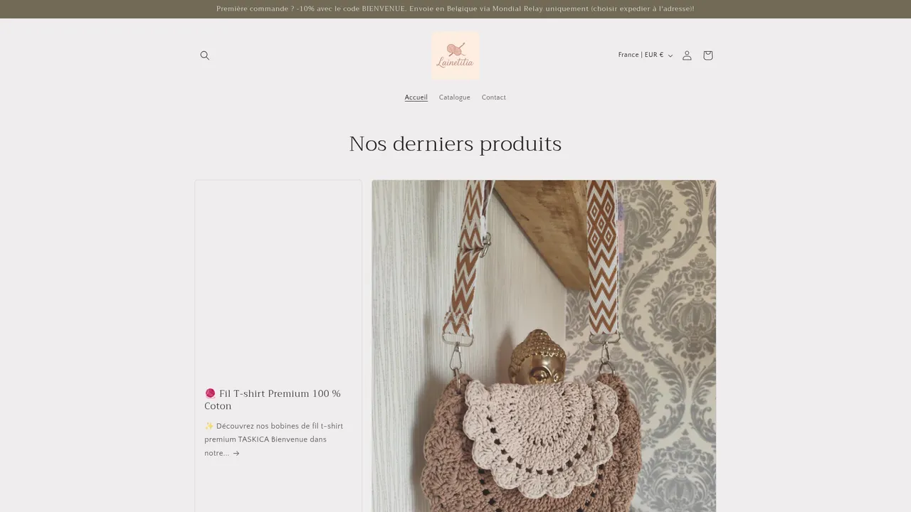 Screenshot de Lainetitia Crochet