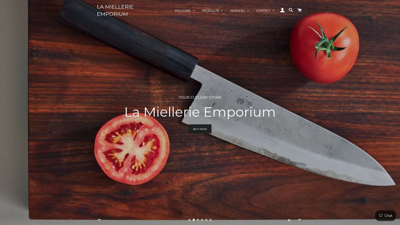 Screenshot de lamiellerieemporium.com