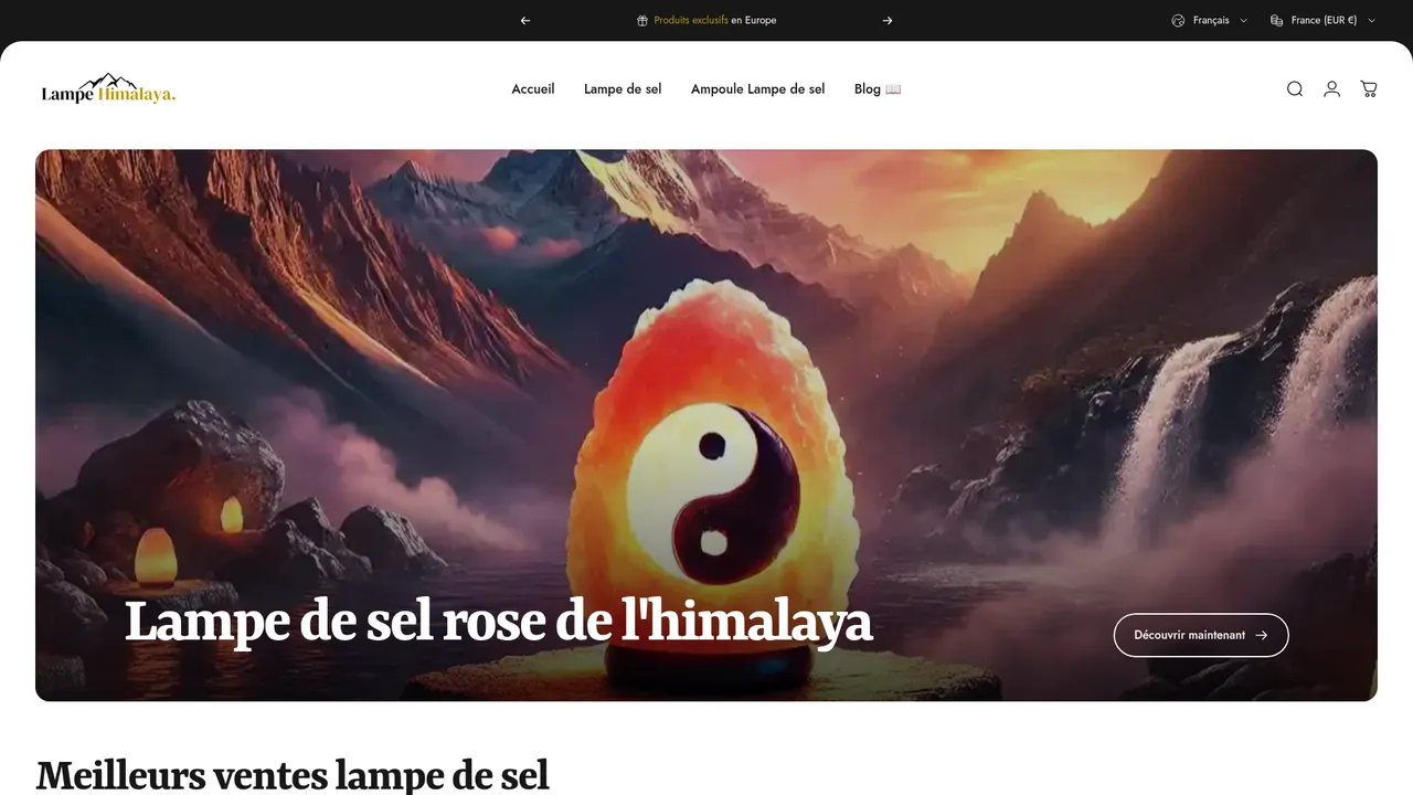 Screenshot de Lampe Himalaya