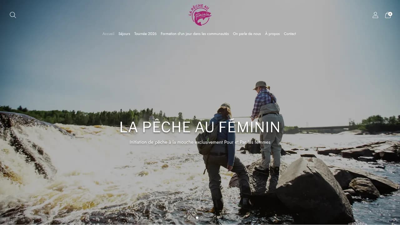 Screenshot de lapecheaufeminin