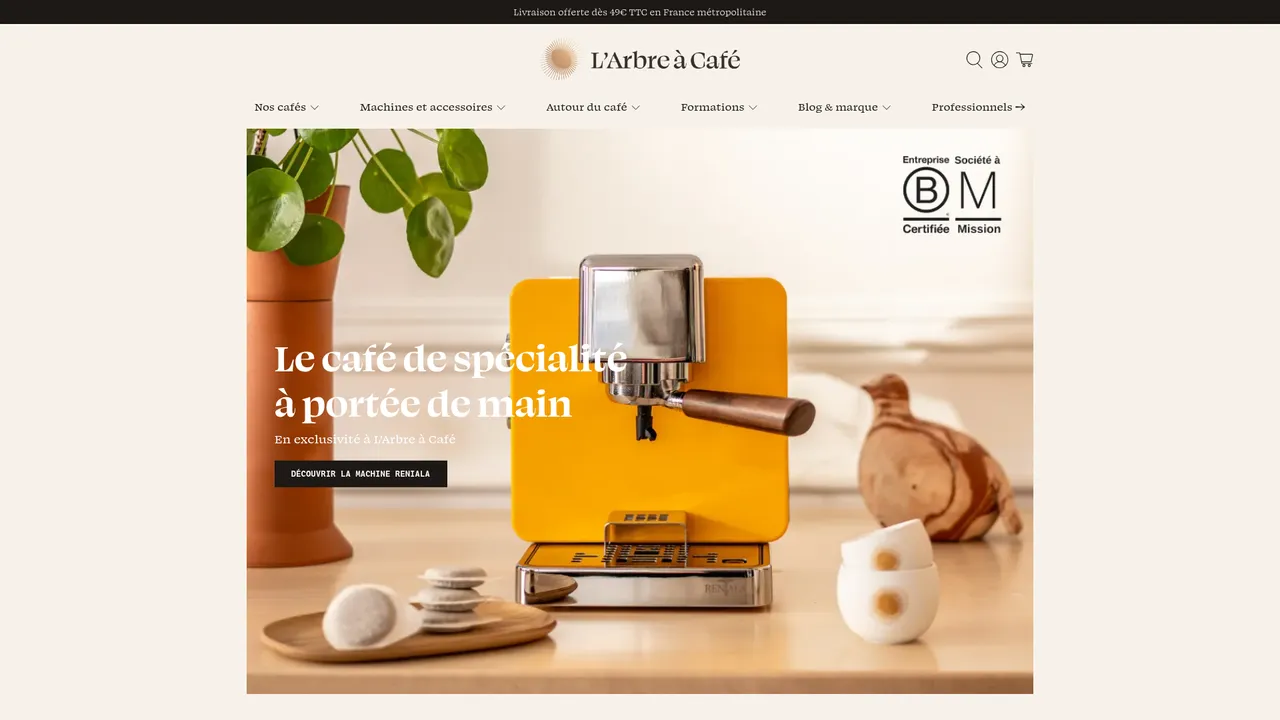 Screenshot de L'Arbre à Café