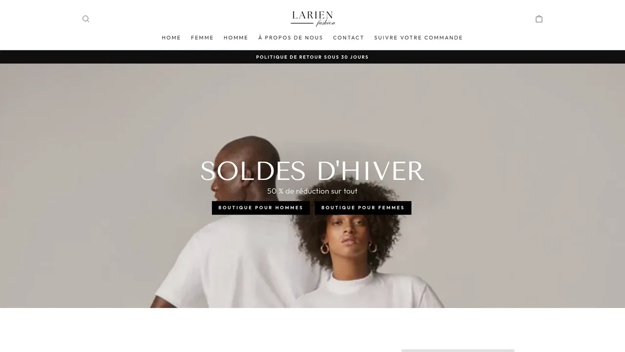 Screenshot de LarienFashion