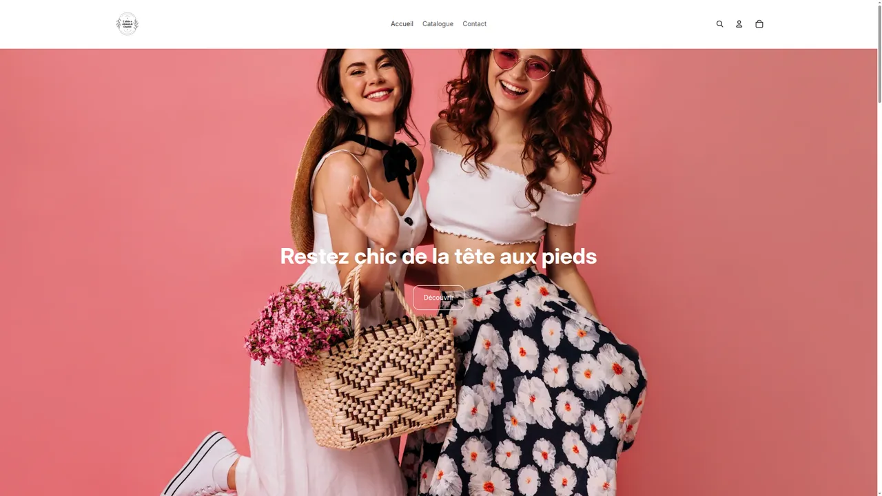 Aperçu du site L'atelier à vêtement Christelle