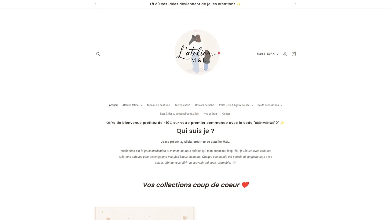 Screenshot de L'atelier M&L