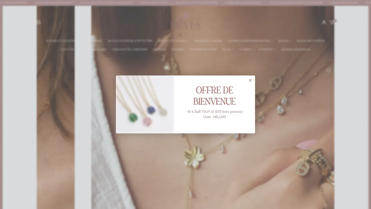 Screenshot de LauVéA Boutique