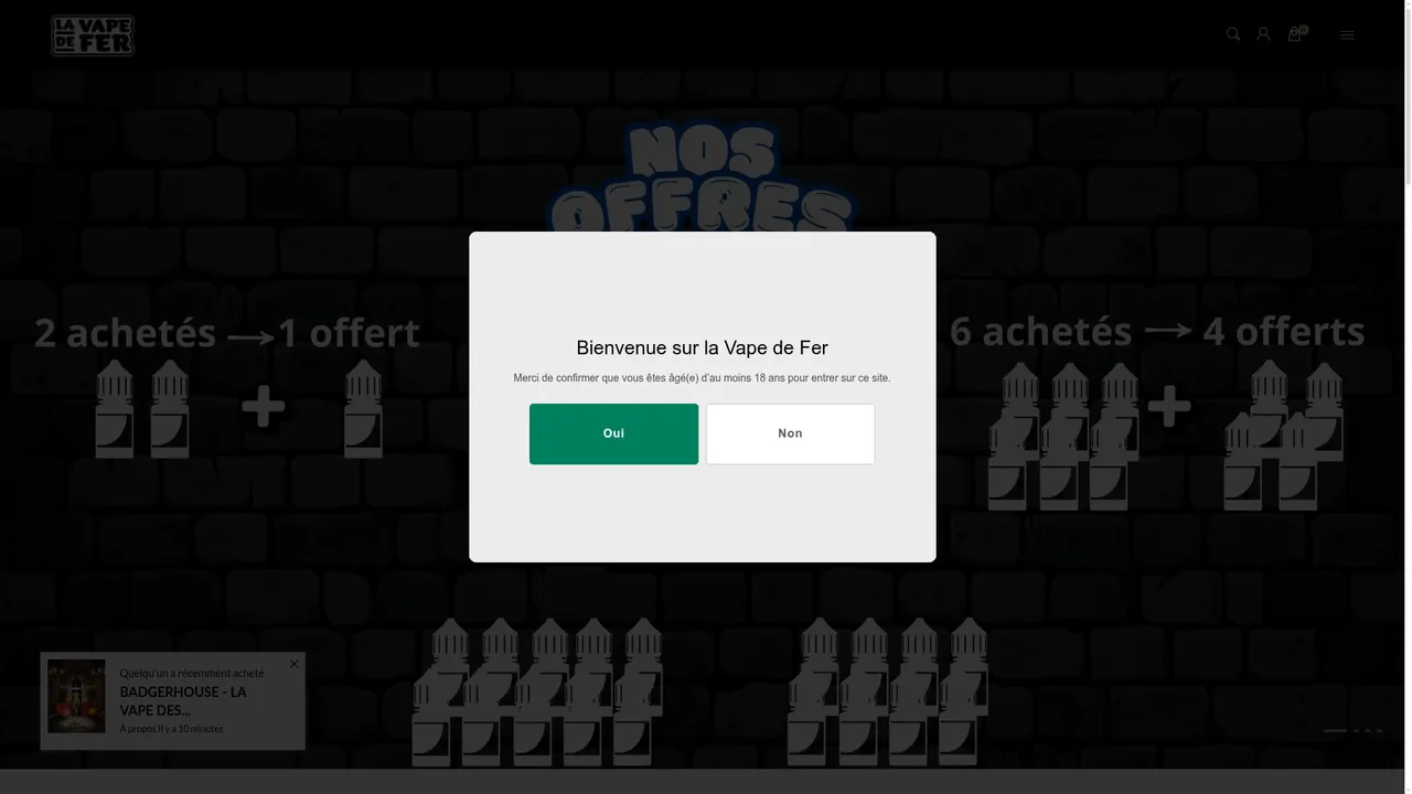 Aperçu du site lavapedefer.fr
