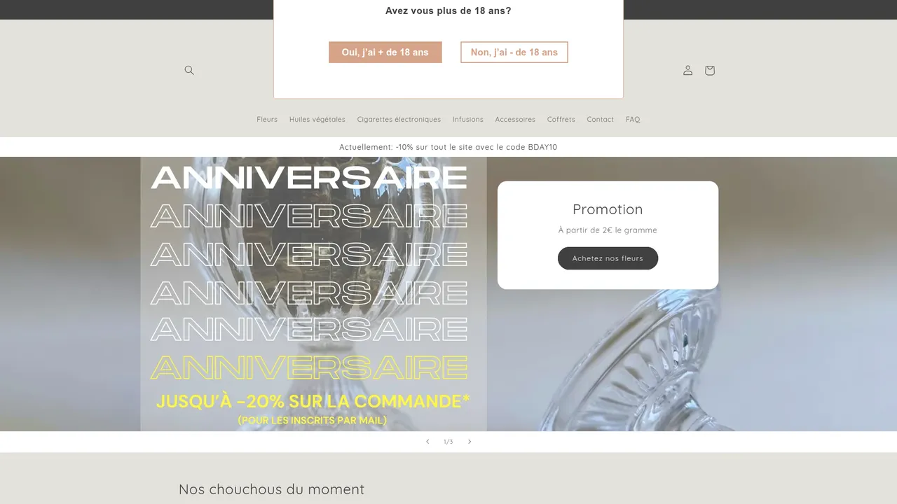 Screenshot de lavertecbd.com