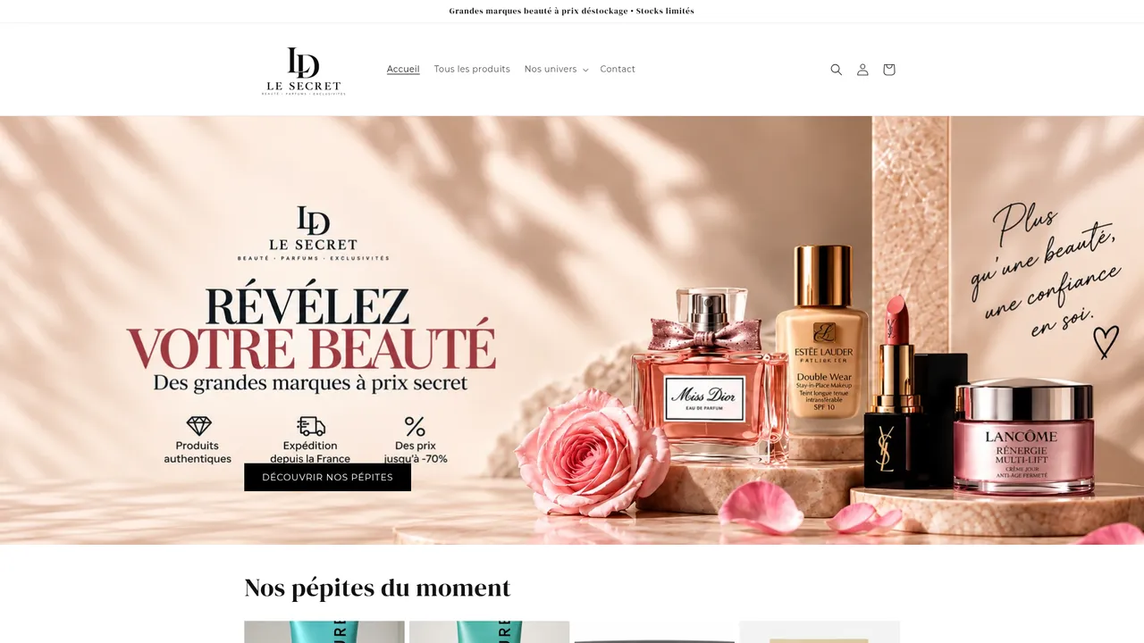 Screenshot de LD LE SECRET