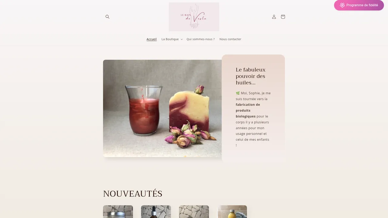 Screenshot de Le Bain de Vesta