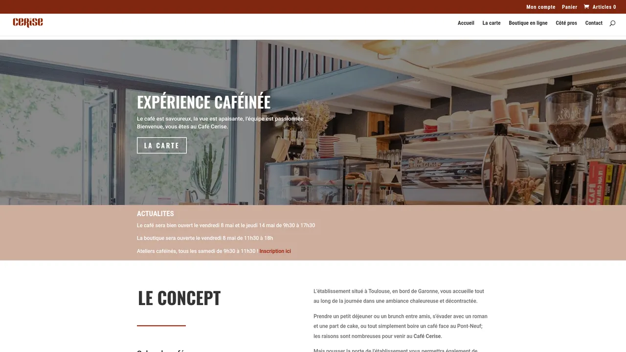 Screenshot de Le Café Cerise