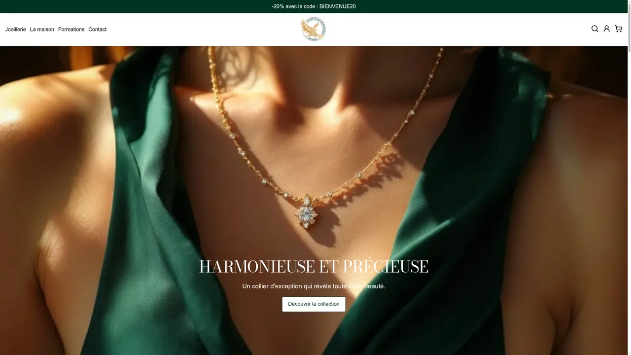 Aperçu du site Le Cercle des Diamantaires