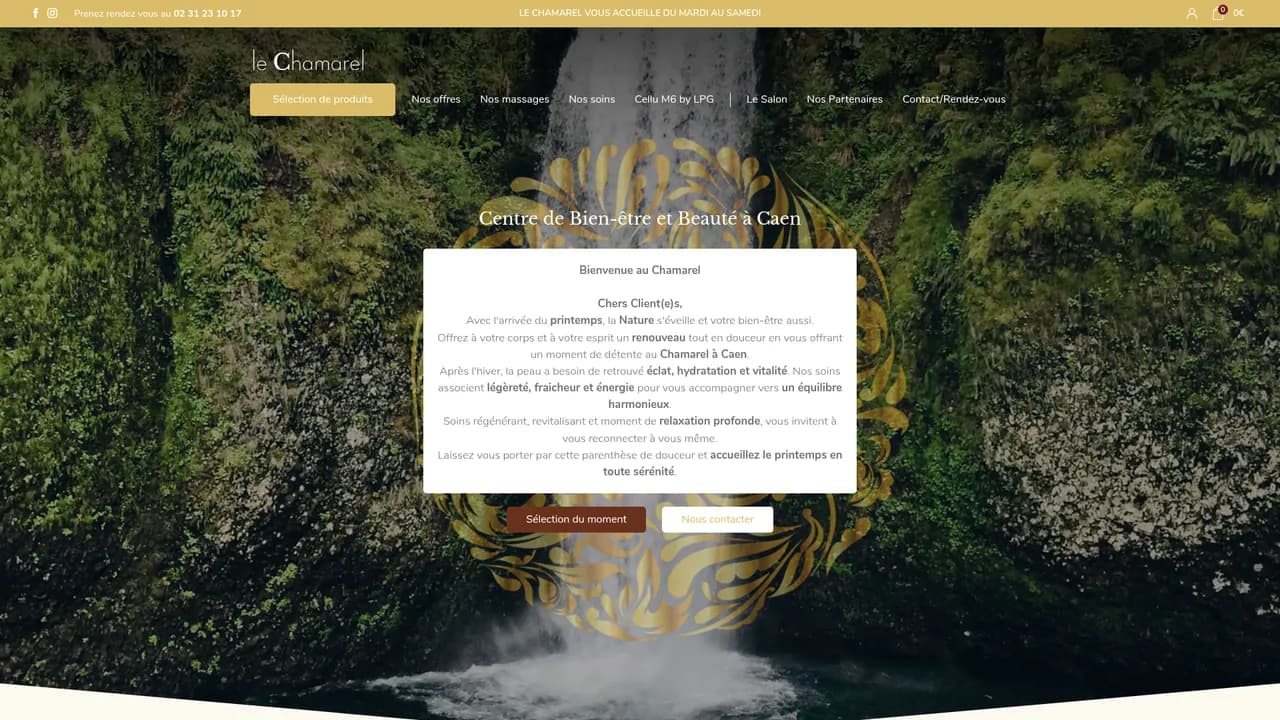 Screenshot de Le Chamarel Spa