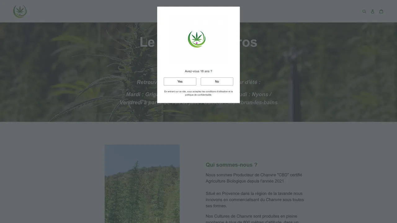 Screenshot de Le Chanvre d'éros