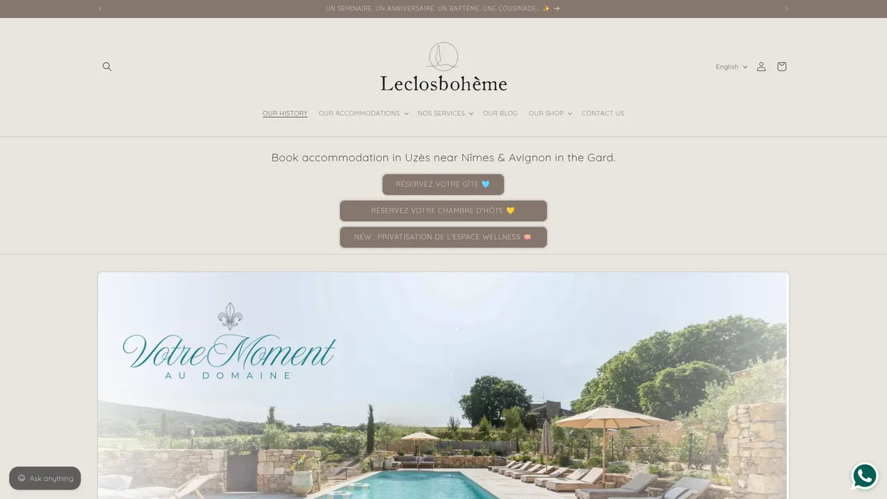 Screenshot de Le Clos Bohème