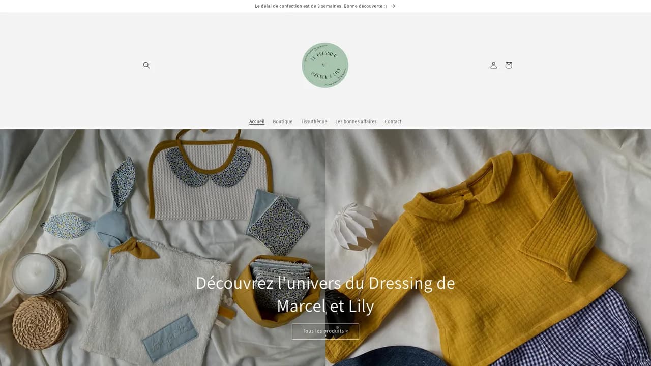 Screenshot de Le dressing de Marcel et Lily
