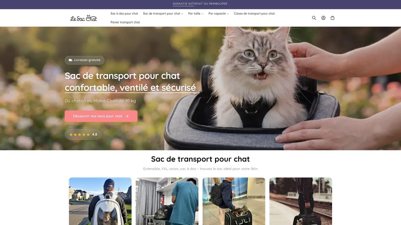 Screenshot de Le Sac Chat