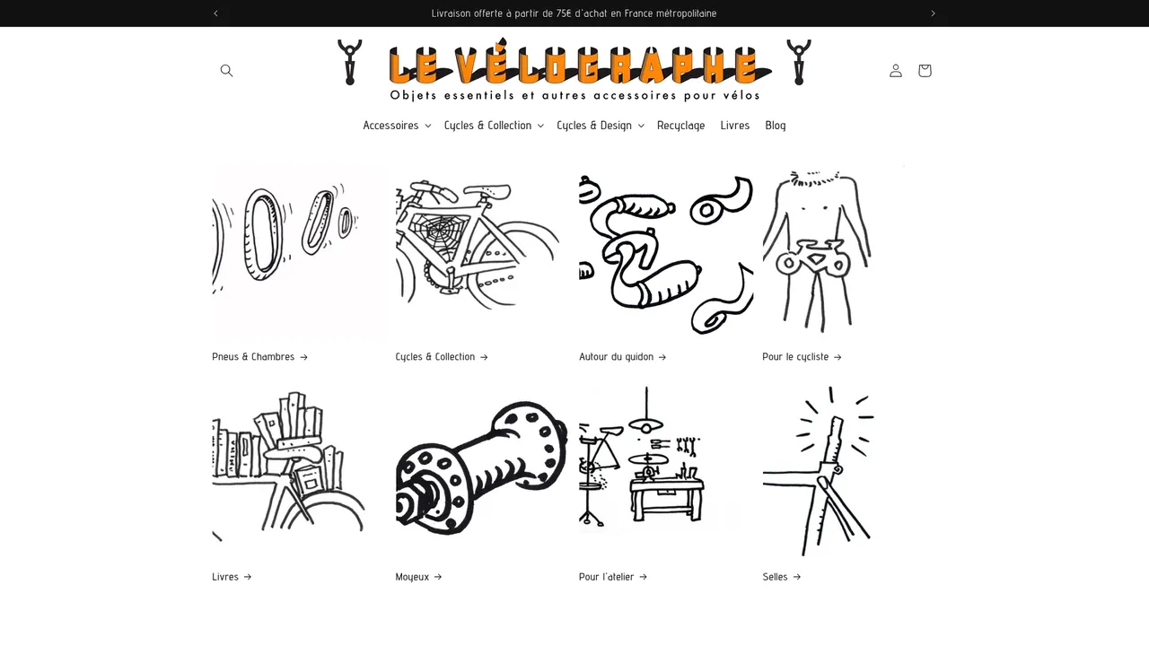 Screenshot de Le Vélographe