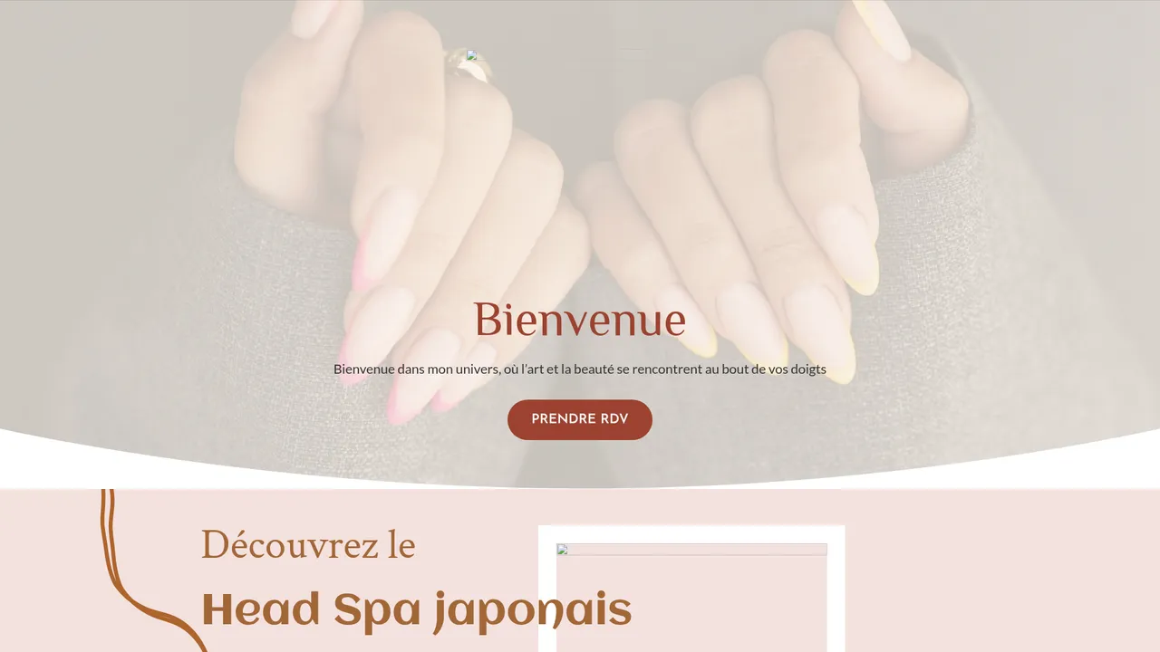 Screenshot de leboudoirdemarie.fr