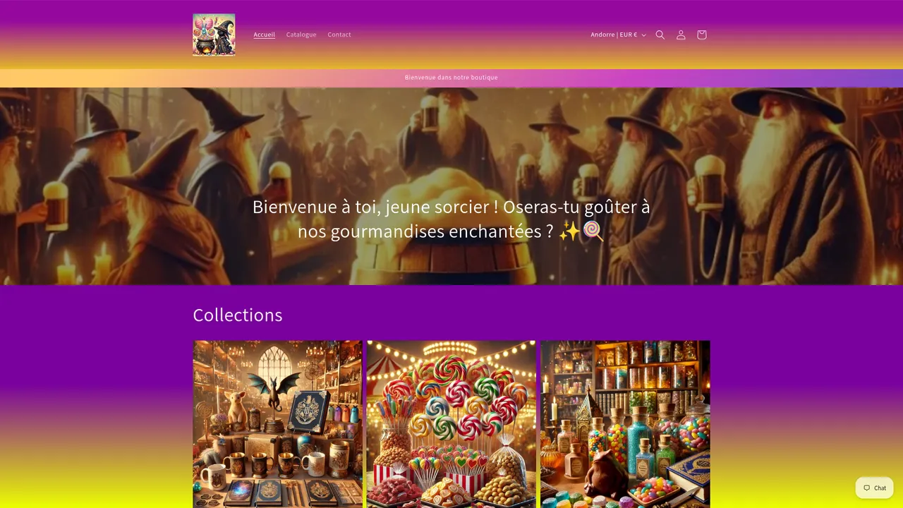 Aperçu du site lechaudron1.com