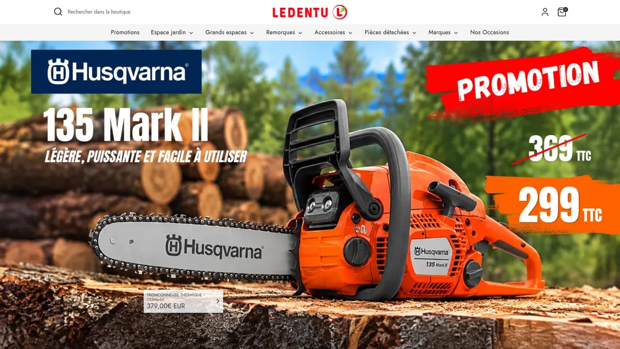 Screenshot de ledentu.fr