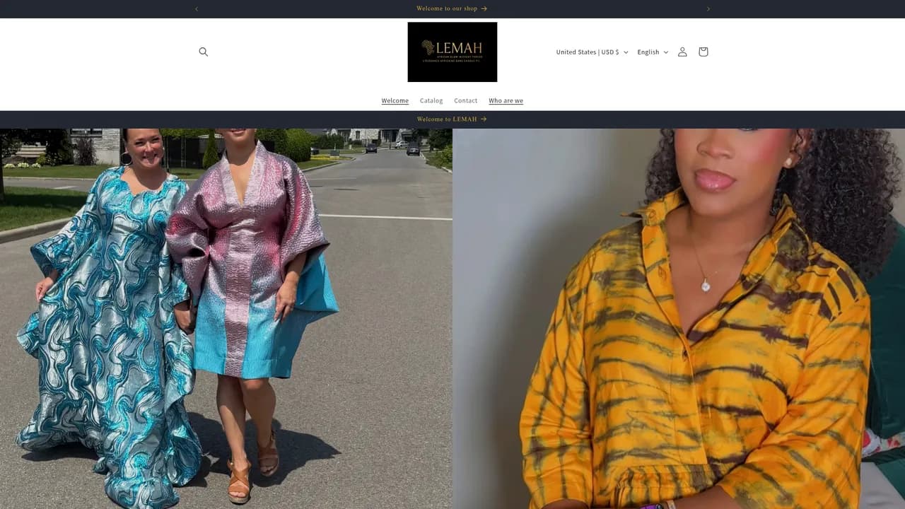 Aperçu du site LEMAH