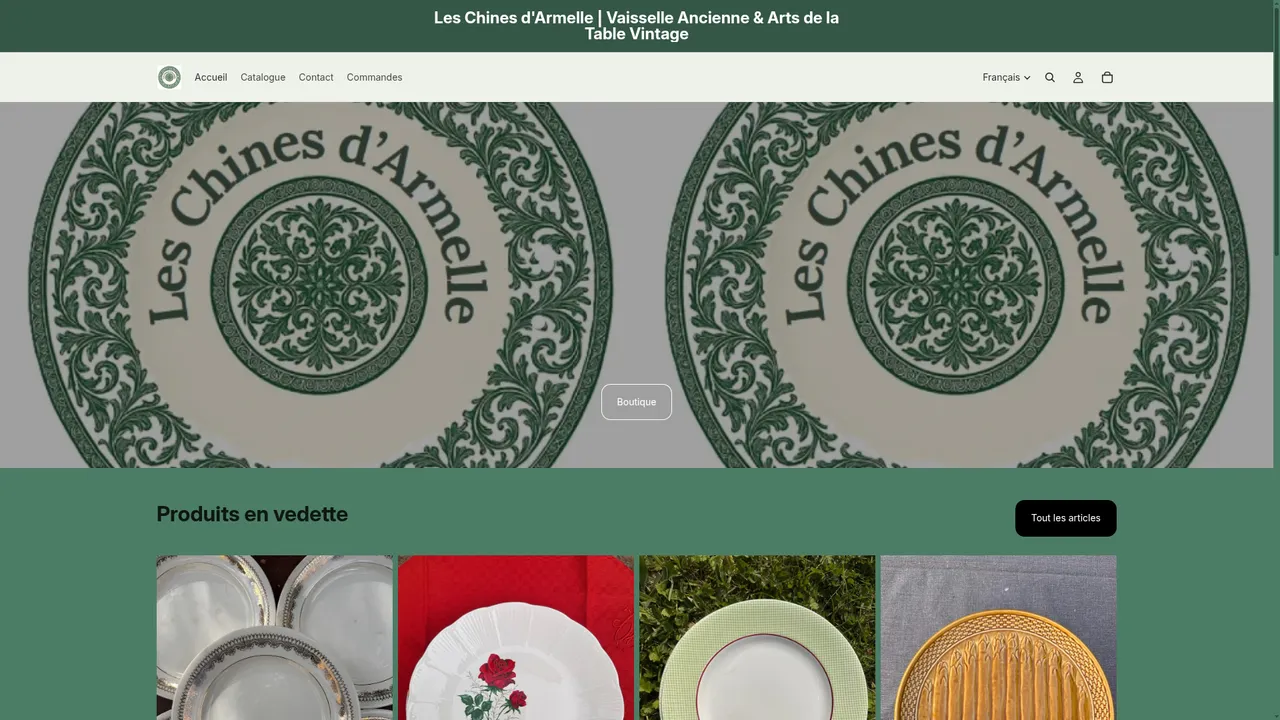 Screenshot de Les chines d'Armelle