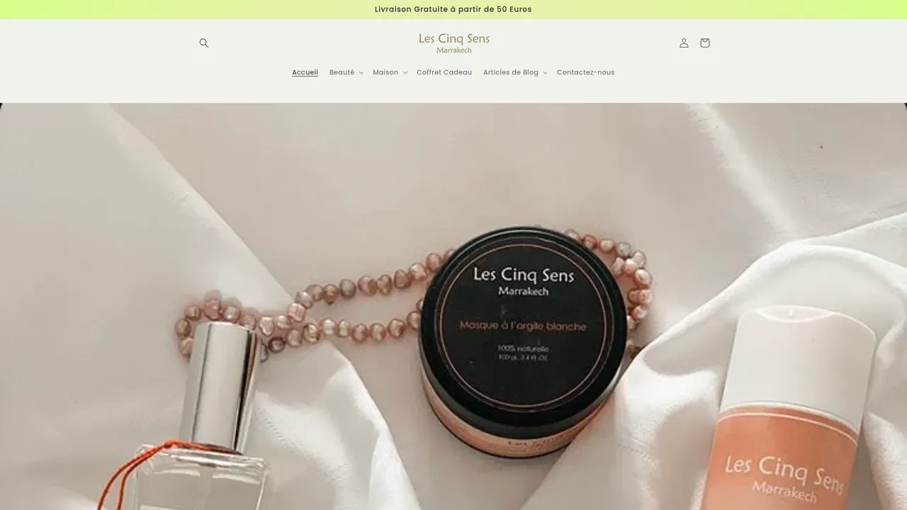 Screenshot de Les Cinq Sens Marrakech