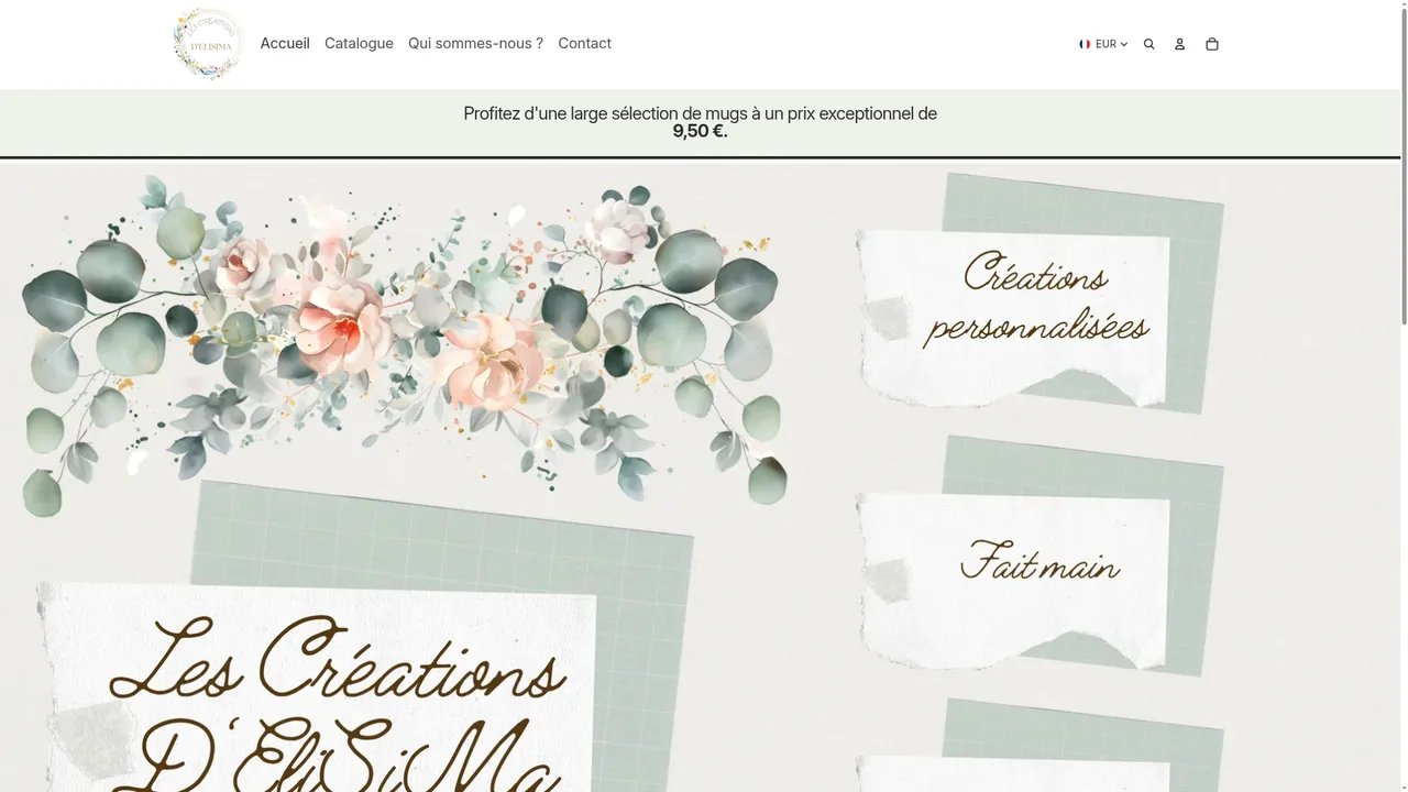 Screenshot de Les créations D'EliSiMa